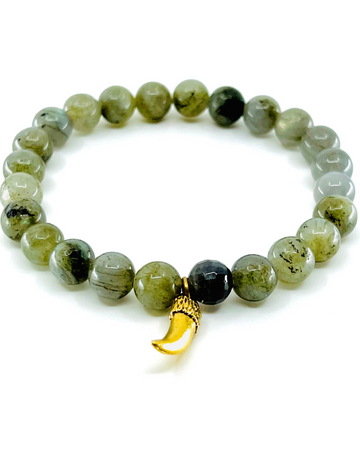 Labradorite Beads Bracelet 8mm