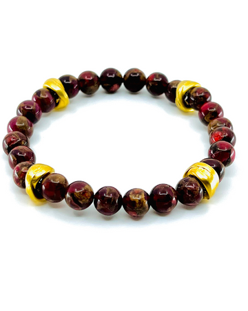 Scarlett Beads Bracelet 8mm