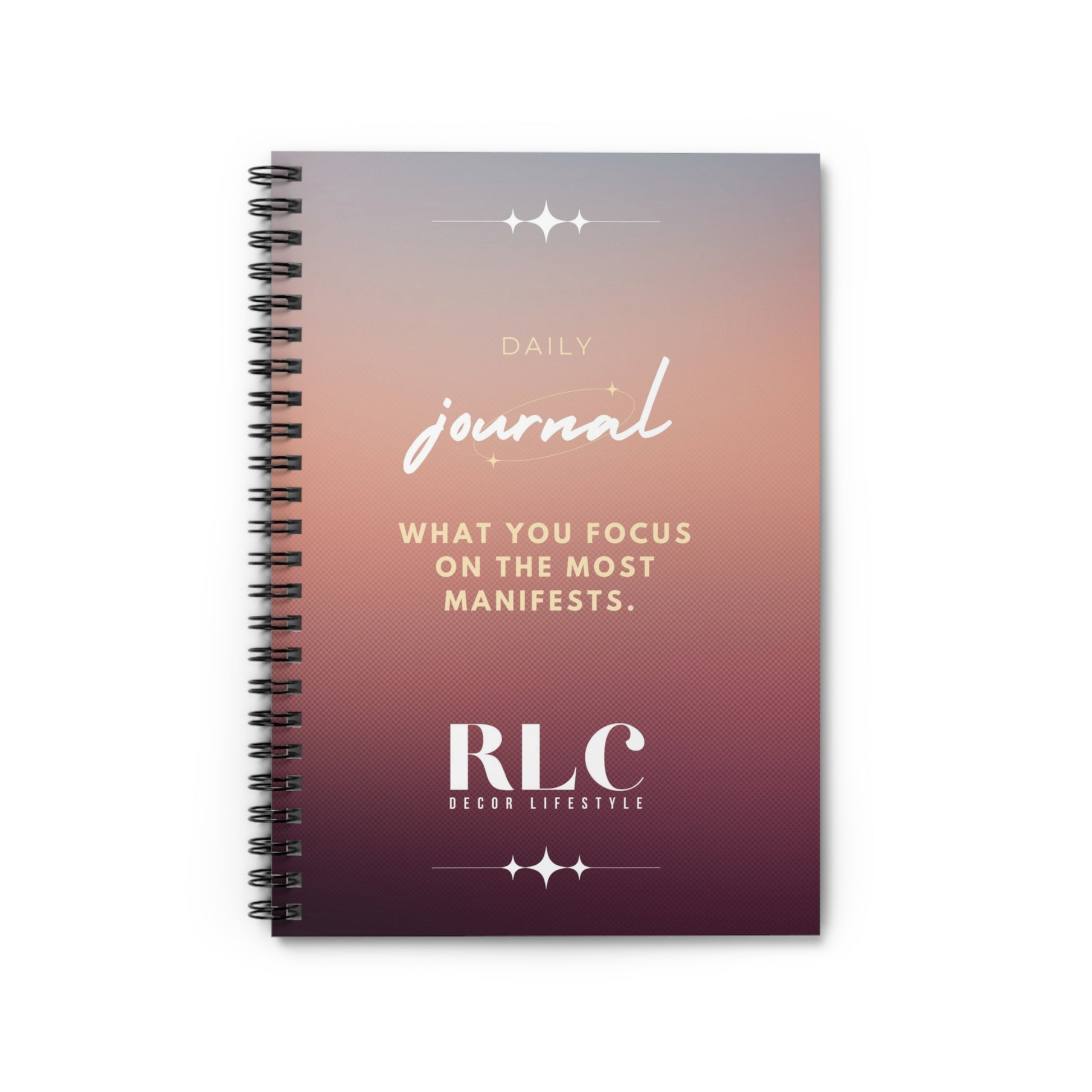 Hardcover Spiral Notebook