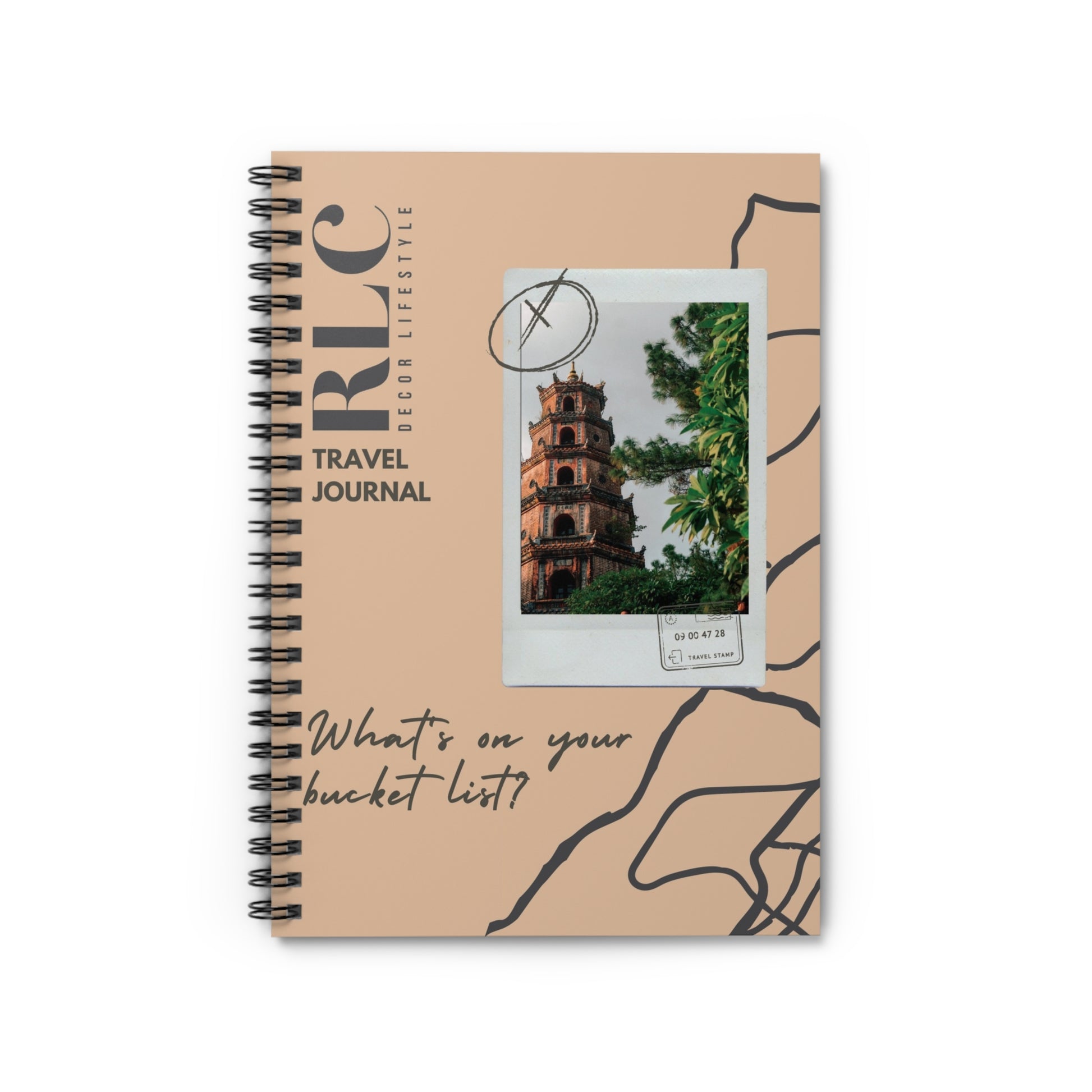 Wide Ruled Spiral Notebook