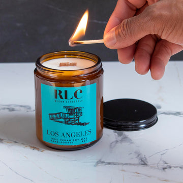 Los Angeles - 100% Vegan Soy Candle - RLC Decor Lifestyle