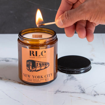 New York City - 100% Vegan Soy Candle - RLC Decor Lifestyle