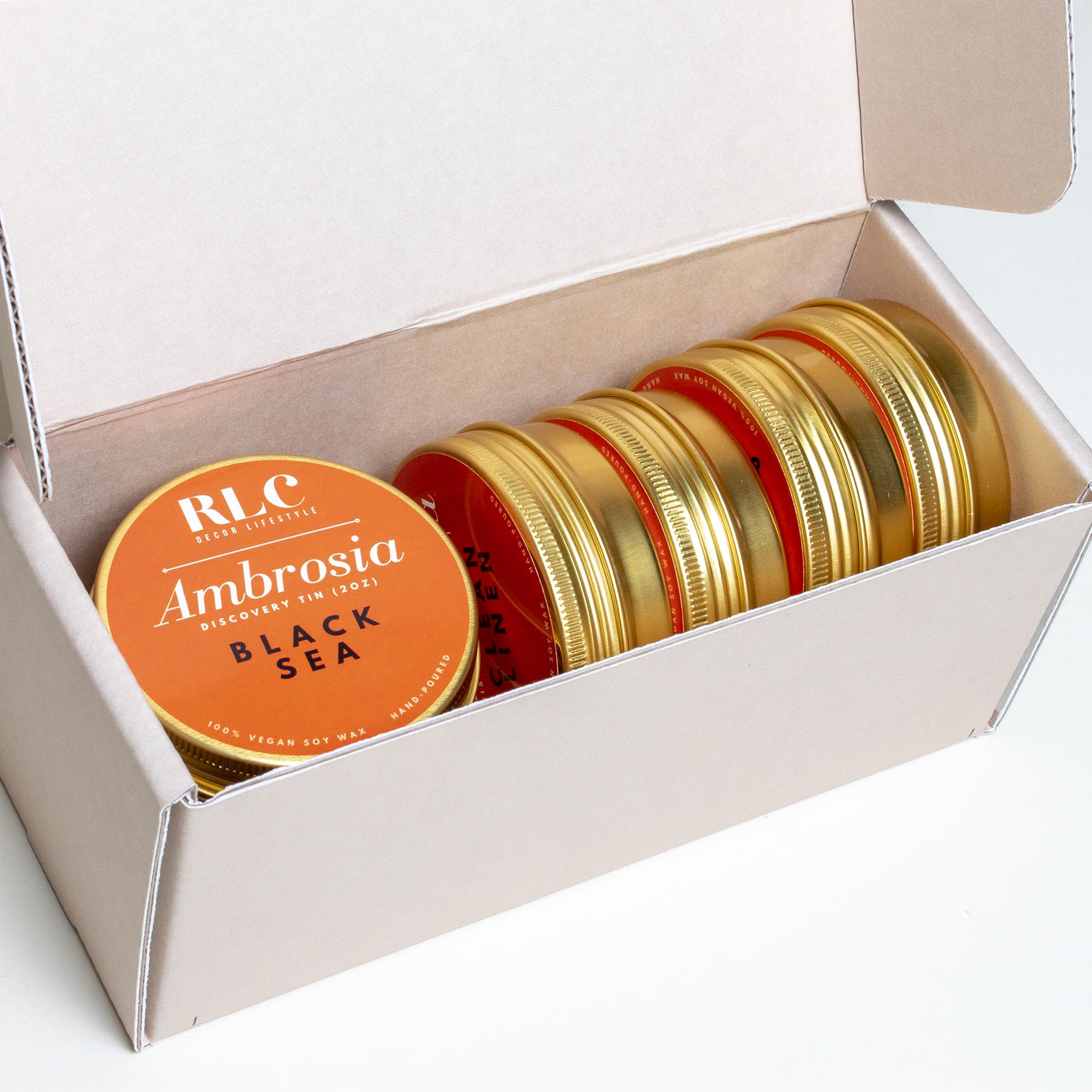 Ambrosia Discovery Kit – Mini Scented Candle Sampler